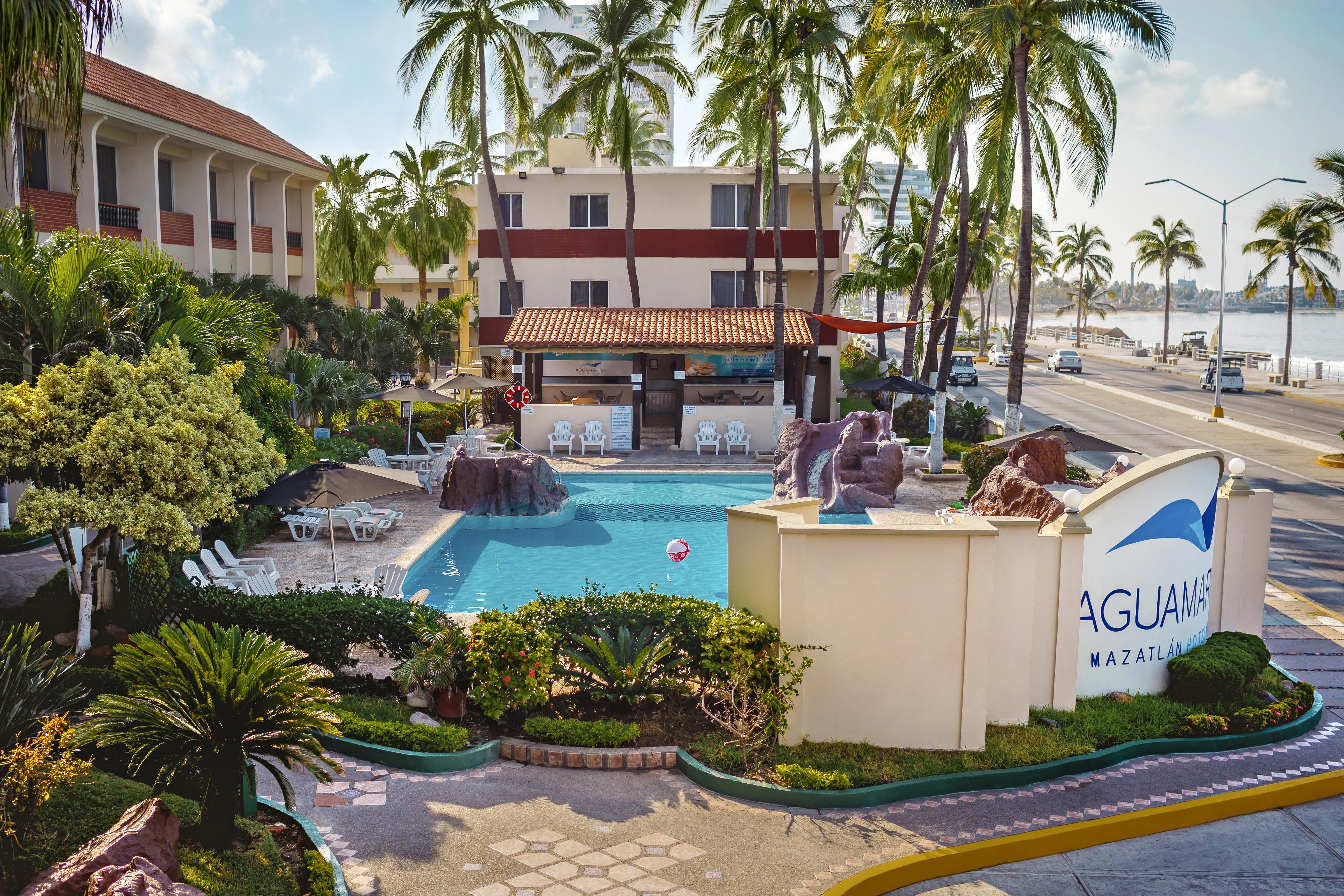 Hotel Aguamarina Mazatlán Exterior foto